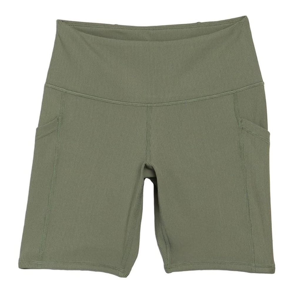 Z By Zella High Waist Daily Rib Biker Shorts